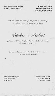 Modèle de Faire-Part